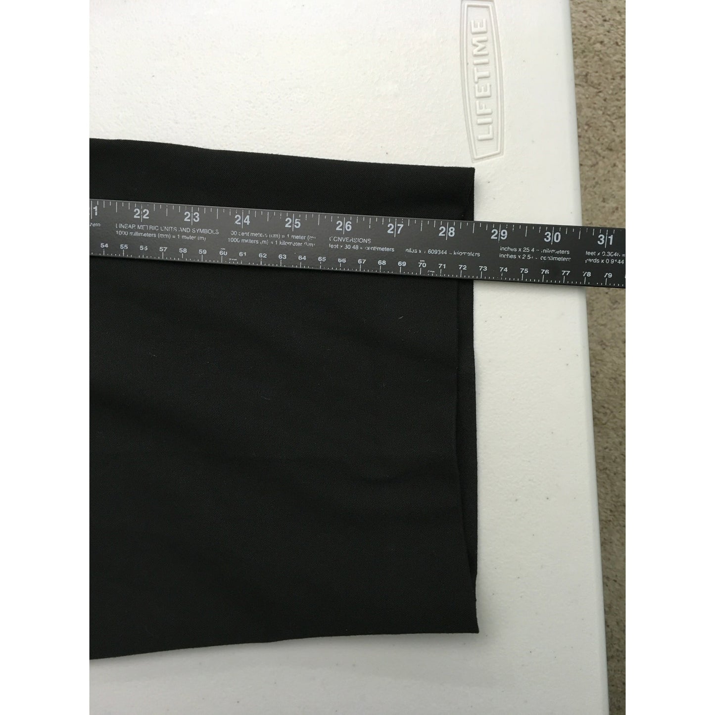 Talbots Classic Fit Black Stretch Pants 24W Minimalist, Office Siren, Versatile