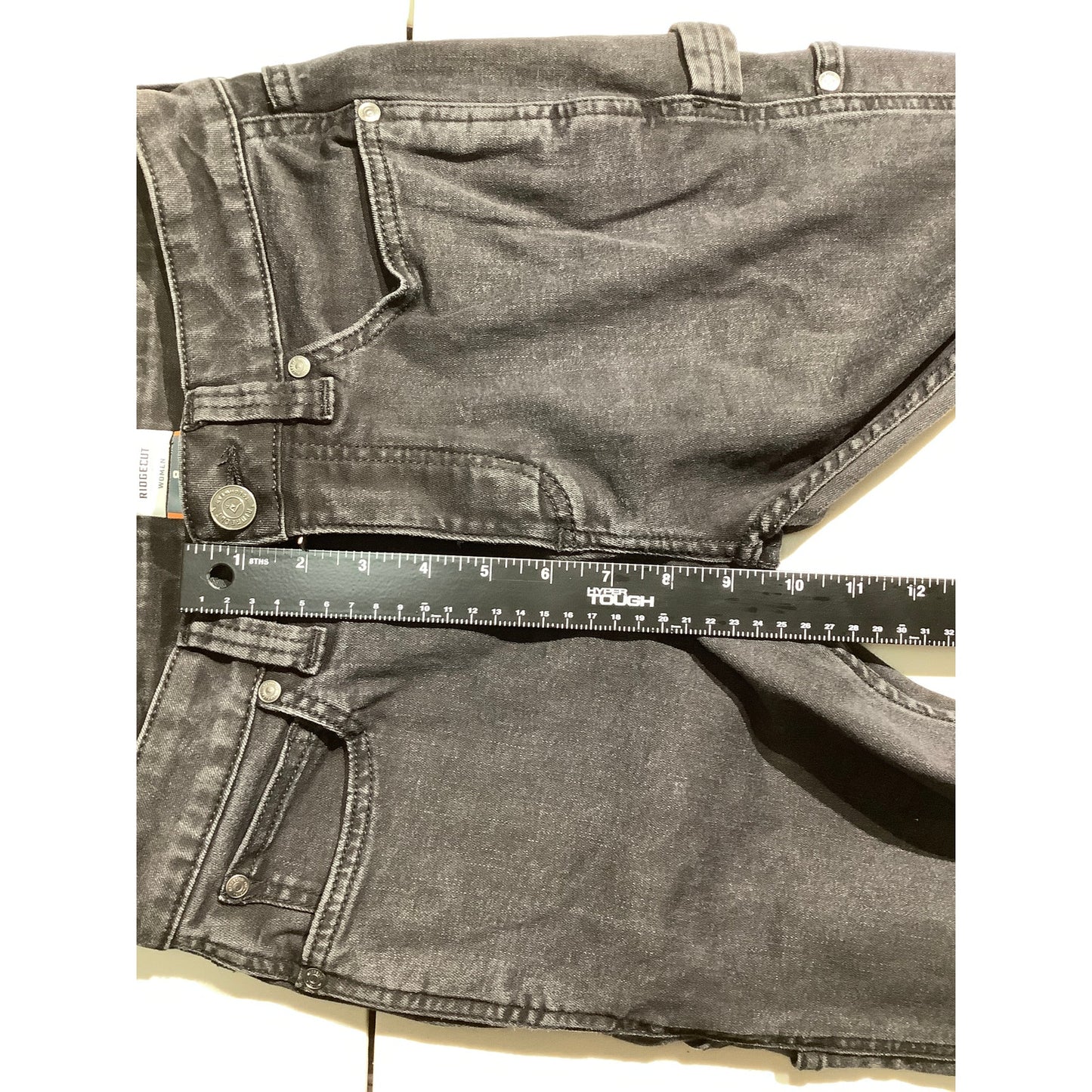 Ridgecut Black Carpenter Jeans Women’s Size 8 – Rugged, Functional, Modern