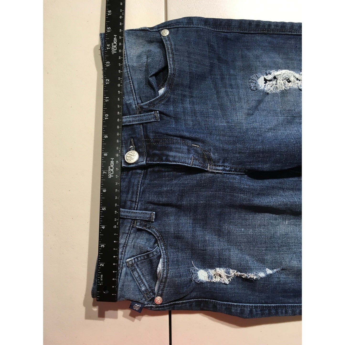 Rock & Republic Distressed Skinny Jeans Size 6 - Edgy, Streetwear, Casual