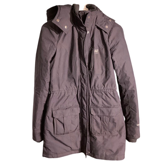 Abercrombie & Fitch Black Jacket XS - Minimalist, Streetwear, Athleisure