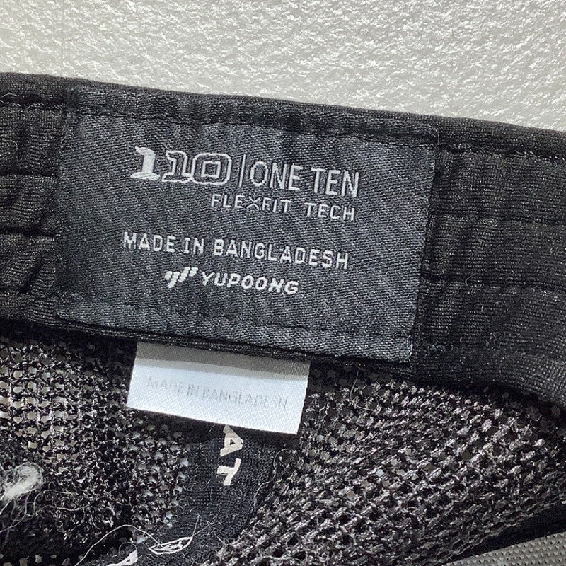 Ariat FlexFit 110 Black Mesh Trucker Hat — Western, Casual, Adjustable