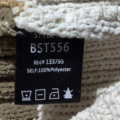 POL Hooded Sweater Top Women’s Size S/M — Boho, Patchwork, Oversized