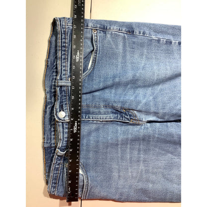 Levi's Men's 38x30 511 Blue Denim Slim Straight Jeans