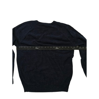 J.Crew Dark Blue Cotton Sweater Size M – Minimalist, Preppy, Classic