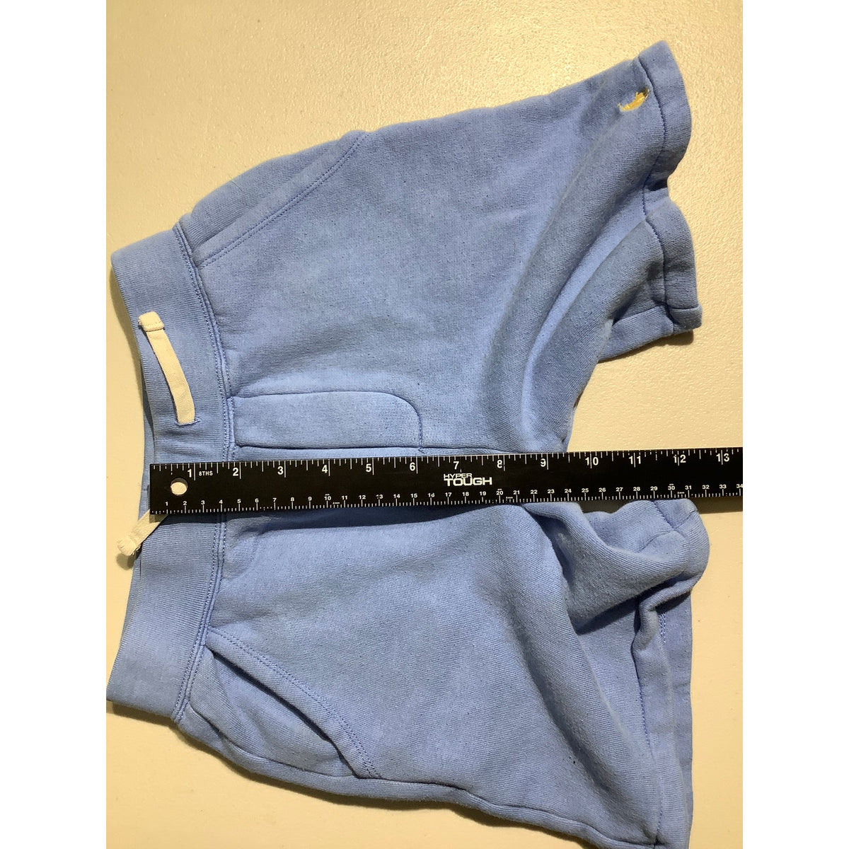 Polo Ralph Lauren Boys 8/S Light Blue French Terry Drawstring Shorts