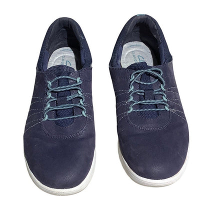 Clarks Adella Stroll Cloudsteppers Blue Women’s 6.5 — Comfort, Casual, Travel