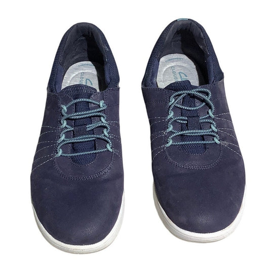 Clarks Adella Stroll Cloudsteppers Blue Women’s 6.5 — Comfort, Casual, Travel