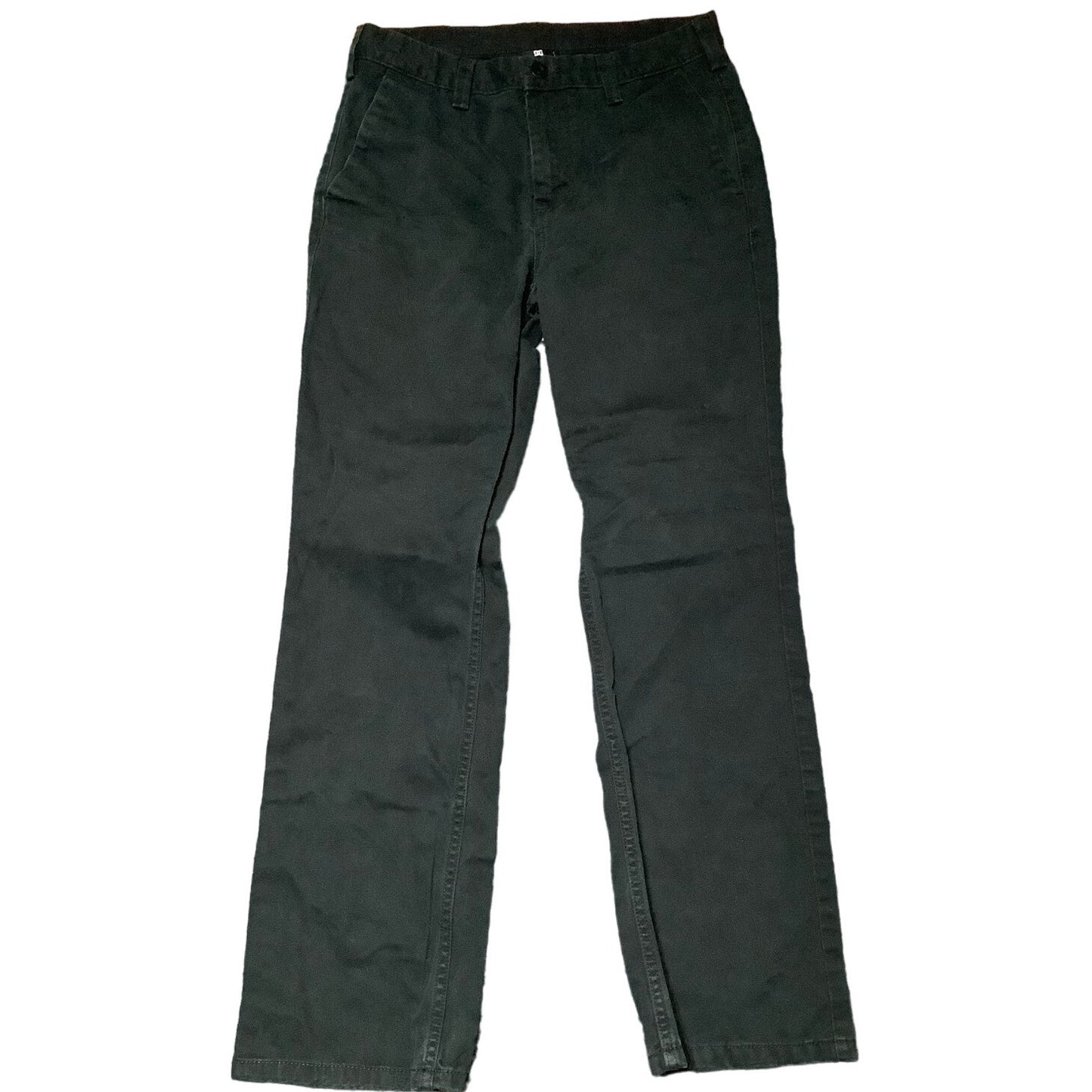 DC Black Skateboarding Pants Size 28x30 - Durable, Streetwear, Classic Fit