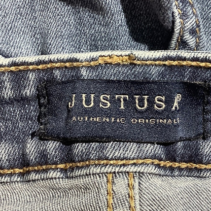Just USA Girls Denim Blue Distressed Jeans Size 10 — Trendy, Casual, Streetwear