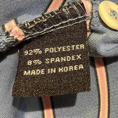 Turtleson Striped Golf Polo Men’s Large – Tour Performance, Quick-Dry, Athletic