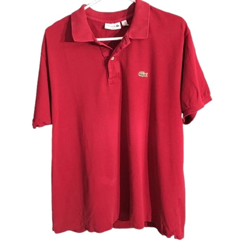 Lacoste Maroon Polo Size XXL - Preppy, Classic, Timeless