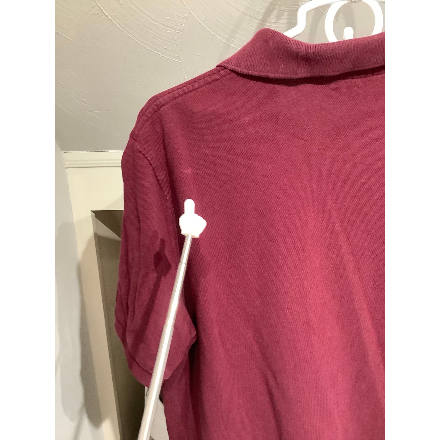 POLO Ralph Lauren Burgundy Classic Fit Polo Shirt Sz L – Preppy, Classic, Casual