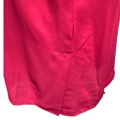 Adrienne Vittadini Pink Long Sleeve Top, Size M, Feminine, Casual, Everyday Wear