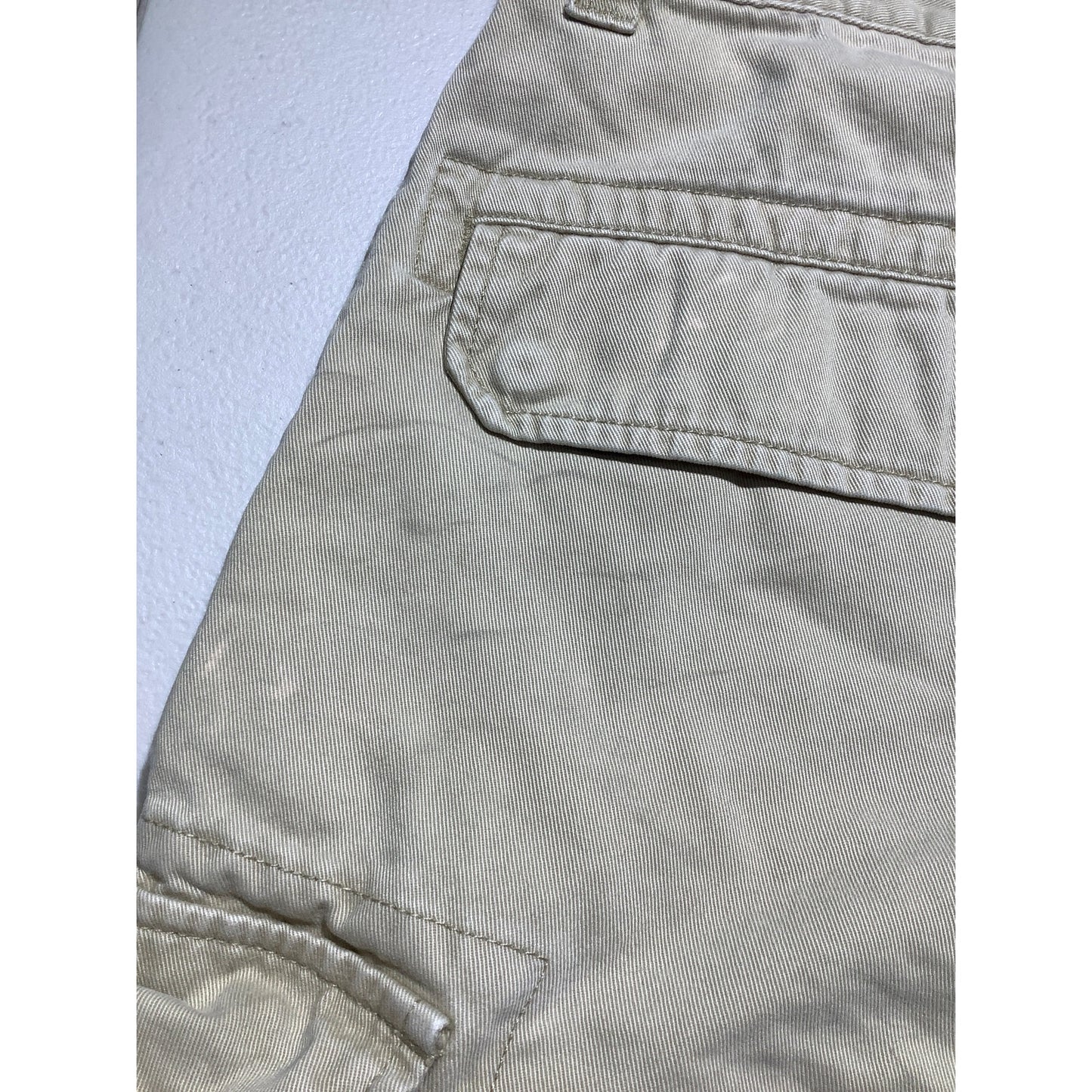 American Eagle Khaki Cargo Shorts Men’s 32W — Casual, Utility, Outdoor