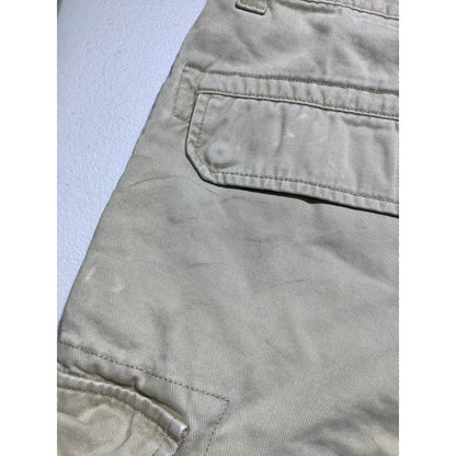American Eagle Khaki Cargo Shorts Men’s 32W — Casual, Utility, Outdoor