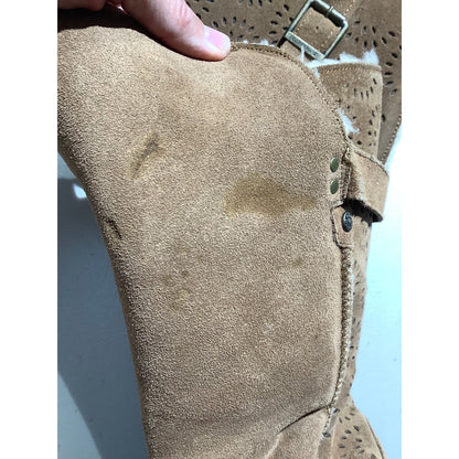 Bearpaw Tall Winter Boots Women Size 10 Brown  — Cozy, Boho, Winter