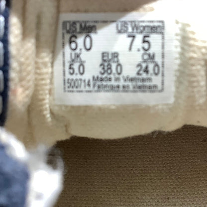 Vans Old Skool Shoes Size 6 Men / 7.5 Women — Blue Topaz, Checkerboard, Skate