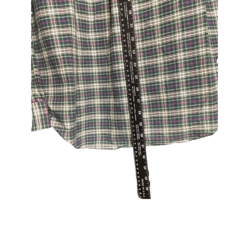 Ralph Lauren Plaid Button Down Shirt Men’s L — Preppy, Casual, Classic