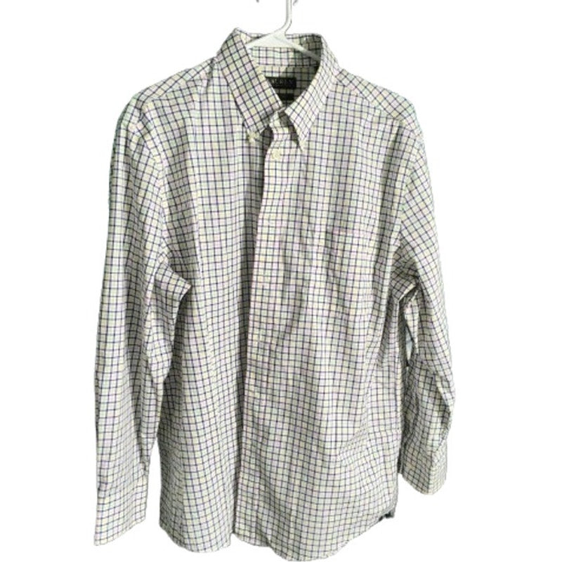 Lauren Ralph Lauren Men Dress Shirt XL 17 32/33 - Preppy, Classic, Office Siren