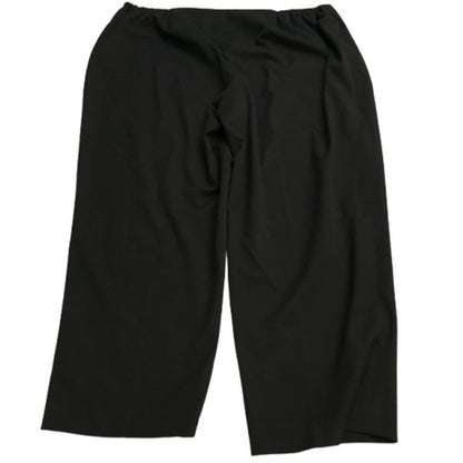 Talbots Classic Fit Black Stretch Pants 24W Minimalist, Office Siren, Versatile