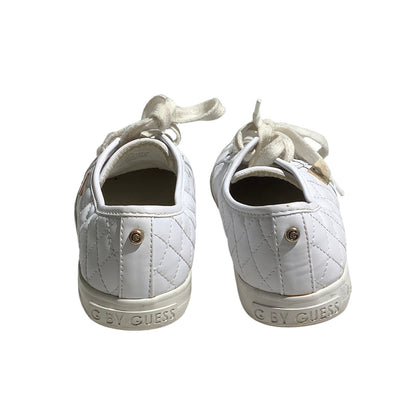 Guess Backer2 Quilted Leather Sneakers Women’s 7M — Fashion, Casual, Streetwear