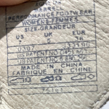 Merrell Leather Strap Sandals Women’s 7 Momentum Agave— Outdoor, Hiking, Comfort