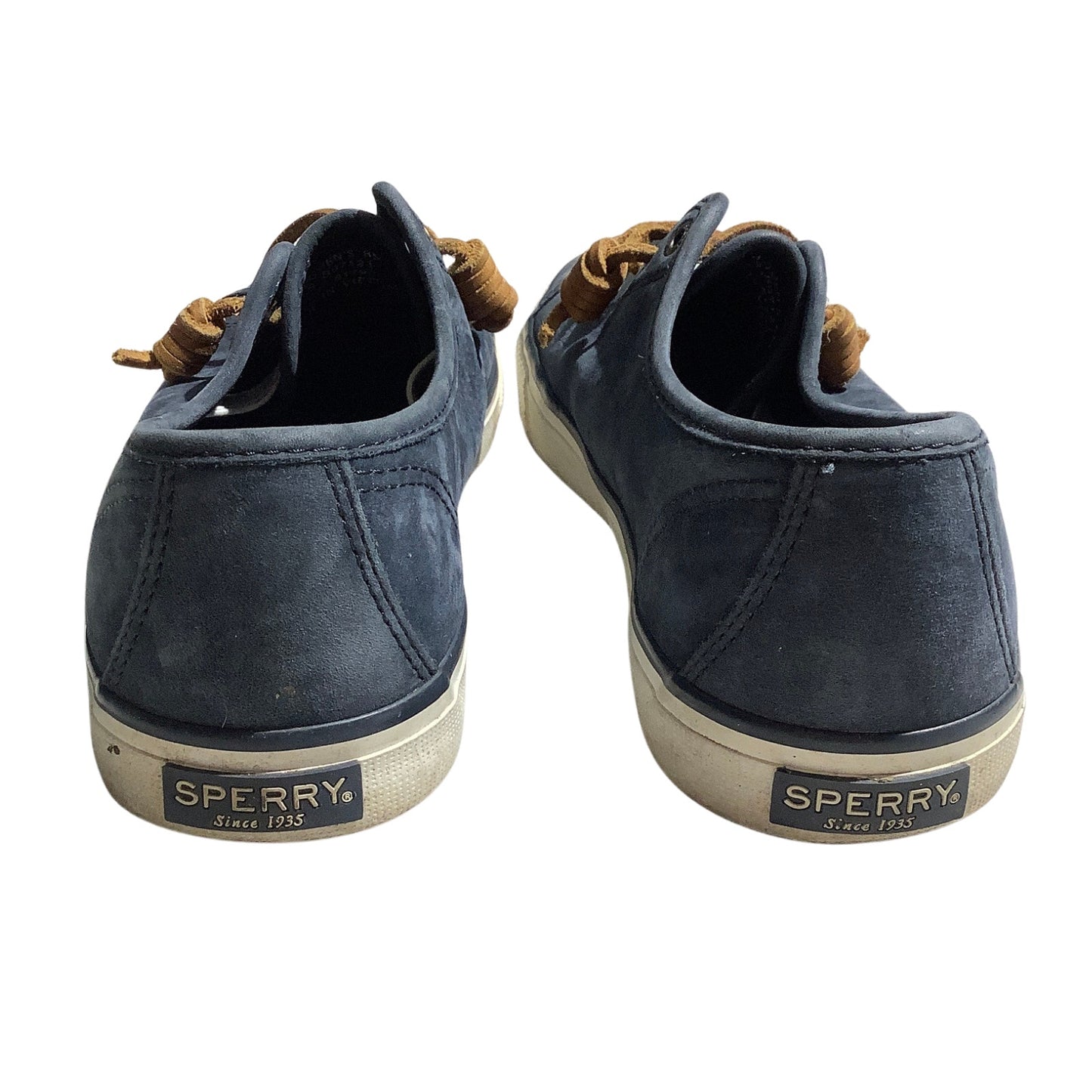 Sperry Top-Sider Leather Boat Shoes Women’s 8M — Barrel Tie, Casual, Nautical