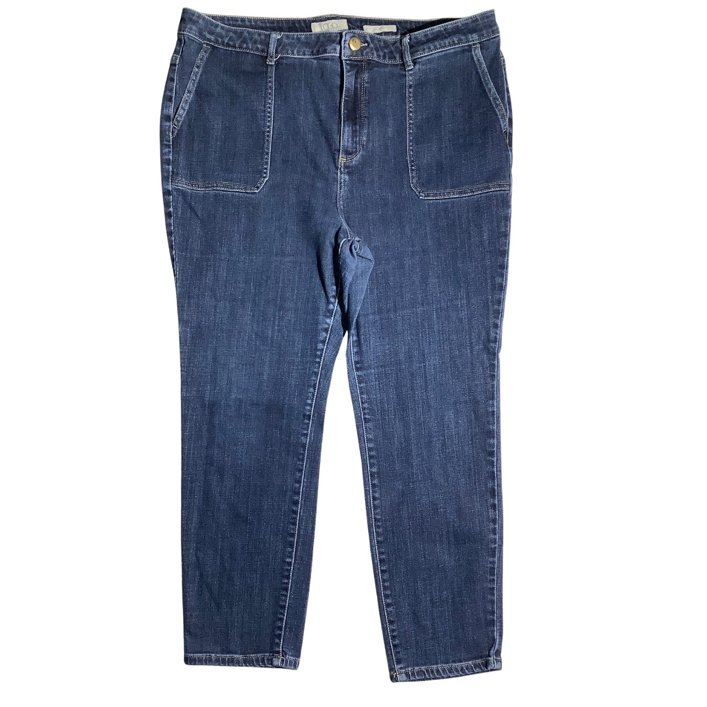 LOGO by Lori Goldstein Skinny Jeans Women's Size 18WP — Casual, Classic, Comfort