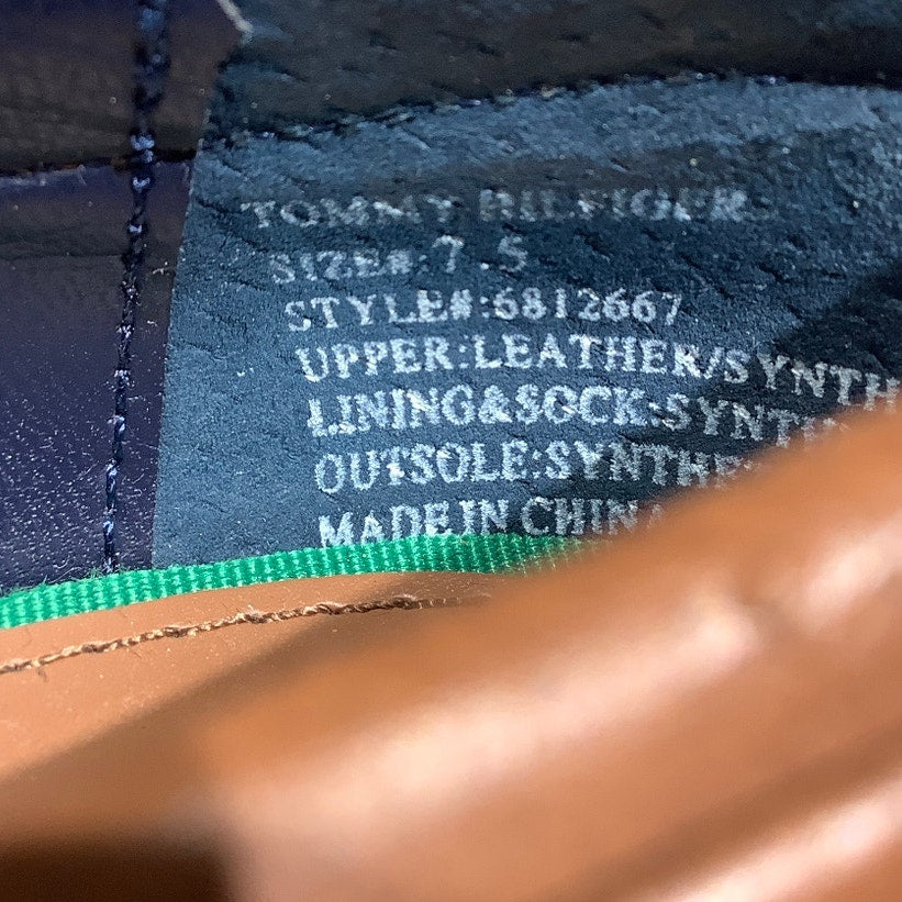 Tommy Hilfiger Platform Loafer Heels Women Size 7.5M — Preppy, Nautical, Office