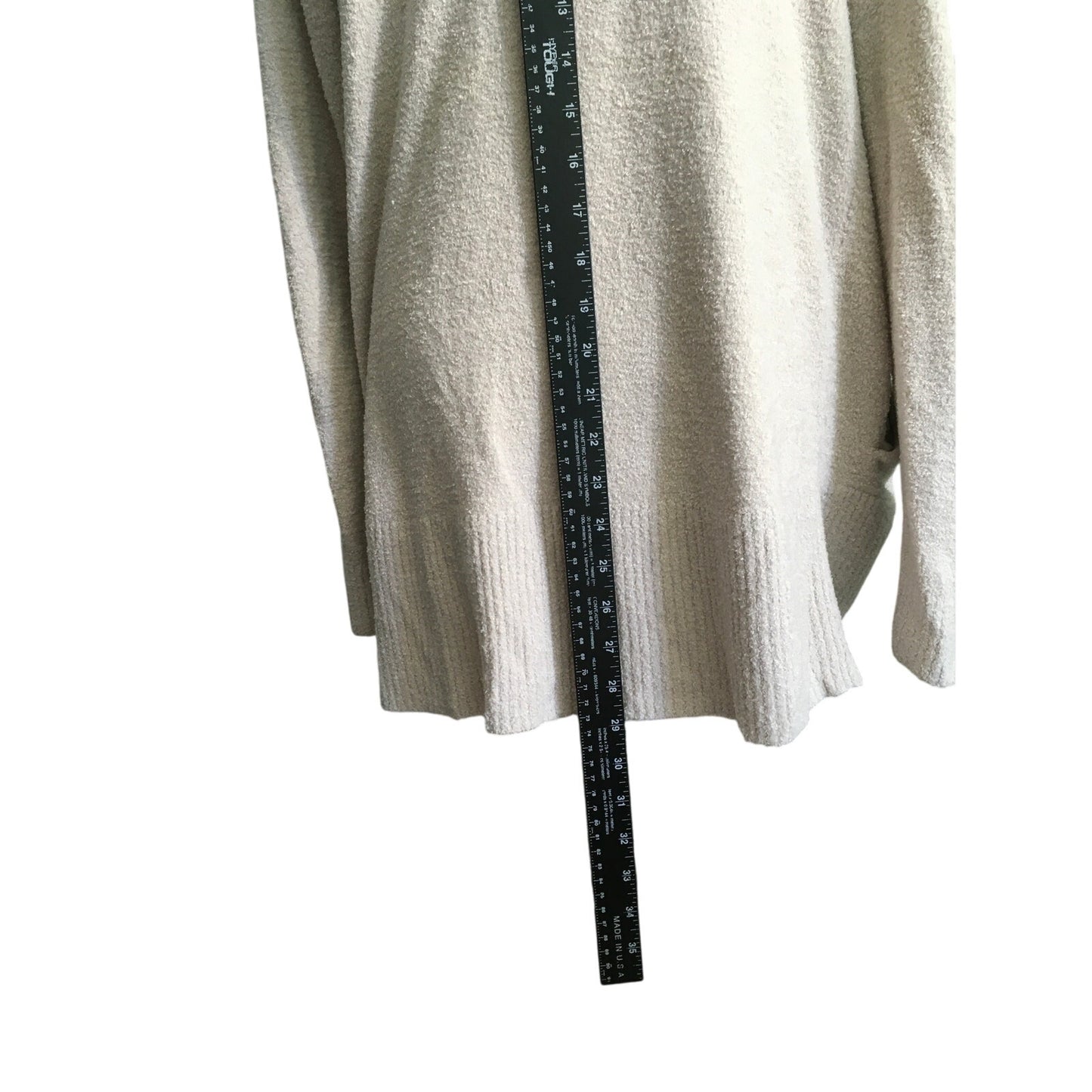 Barefoot Dreams Beige Open Front Cardigan Size S - Cozy, Minimalist, Lounge