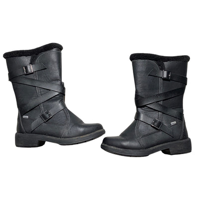 Totes Waterproof Winter Boots Women’s 7.5M — Insulated, Faux Fur, Full Zip