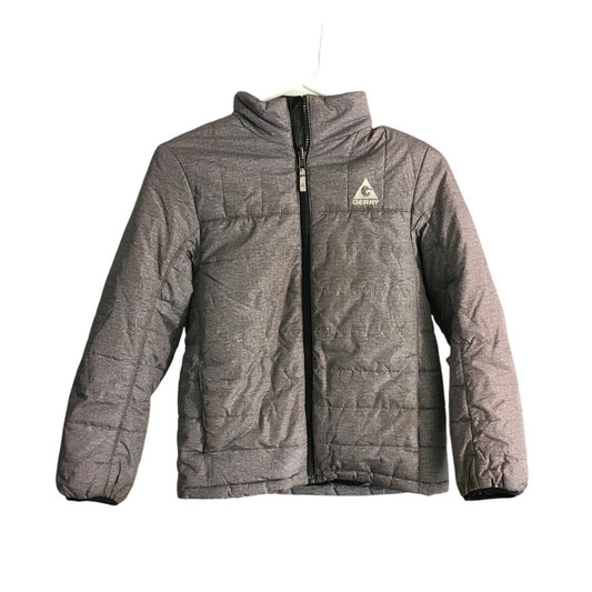 Gerry Kids' Gray Puffer Jacket Size 10/12 - Warm, Outdoor, Winter