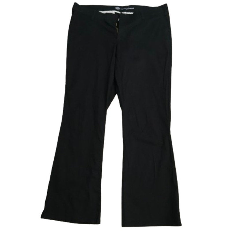 Dickies Black Slim Work Pants Size 18L - Minimalist, Streetwear, Utility