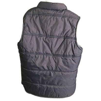 Sears Vintage Navy Puffer Vest Size S - Preppy, Classic, Cozy