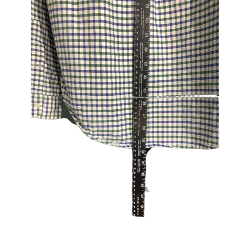 Polo Ralph Lauren Plaid Button Up Shirt Men’s Size Large—Preppy, Office, Classic