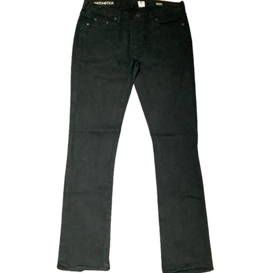 J.Crew Black Matchstick 30R Jeans - Preppy, Minimalist, Streetwear
