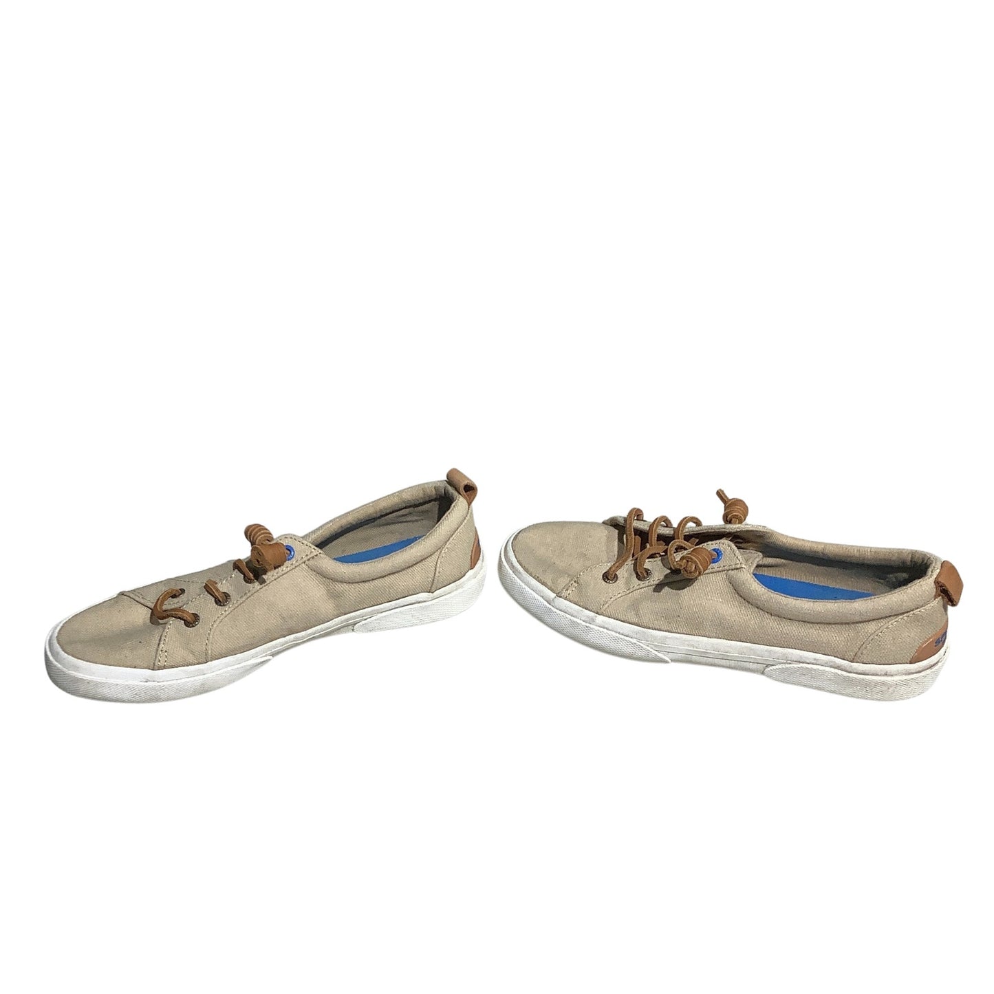 Sperry Pier Wave Canvas Sneakers Women’s Size 7 – Nautical, Casual, Slip-On