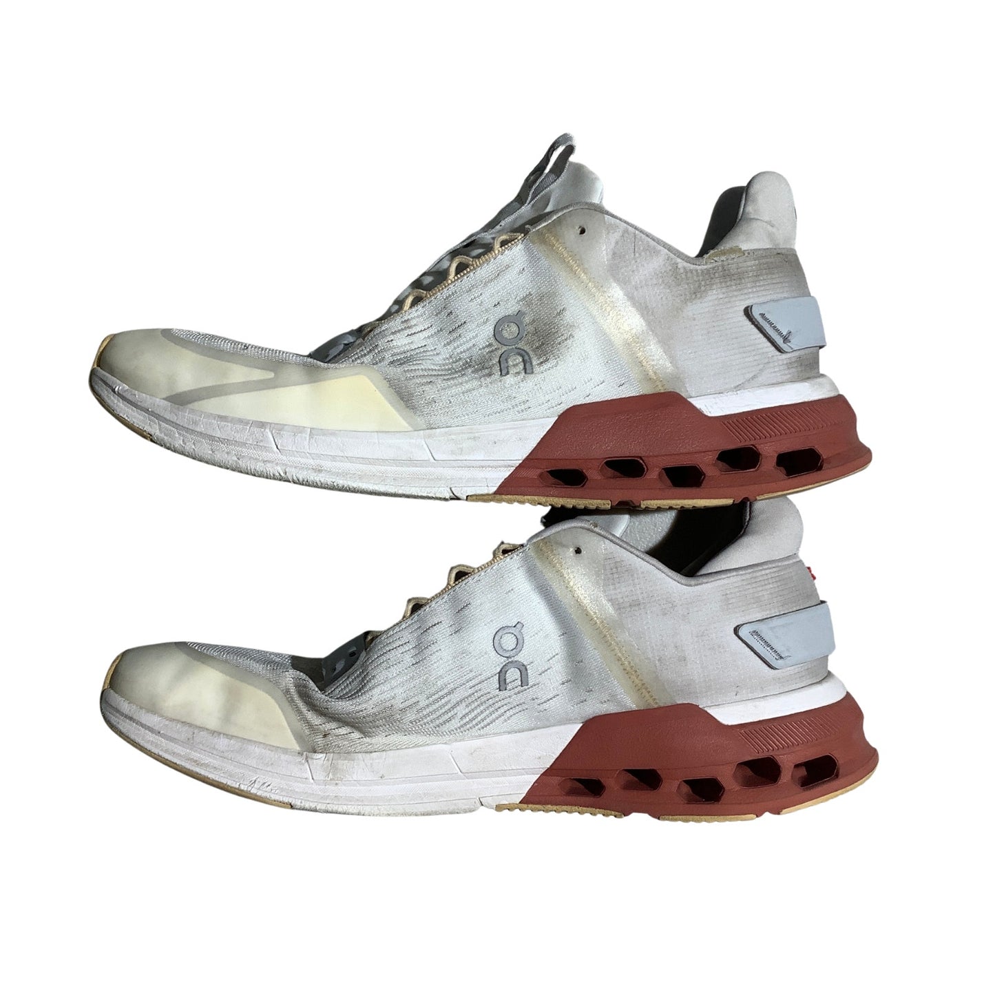 On Cloud Cloudnova Men’s Size 11 White/Auburn — Athletic, Running, Lifestyle
