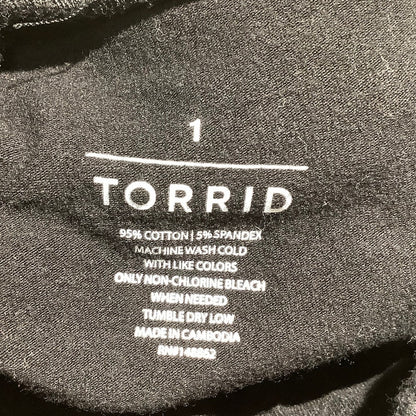 Torrid Stretch Waist Leggings Women’s Size 1 — Pull-On, Comfortable, Everyday