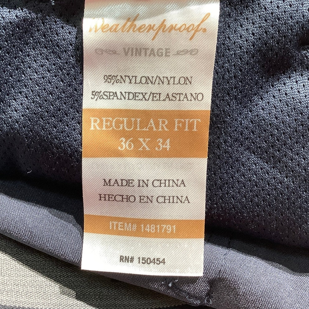 Weatherproof Vintage Men’s Outdoor Pants 36W 34L — Hiking, Stretch, Performance