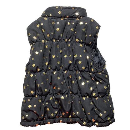 Healthtex Puffer Vest Toddler Size 3T – Star Print, Cozy, Lightweight