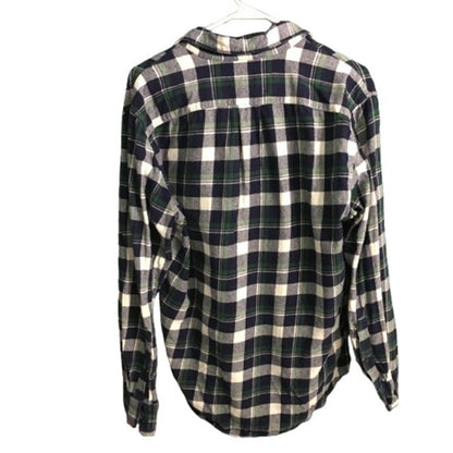 J. Crew Men's M Classic Flannel Shirt - Grunge, Preppy, Casual