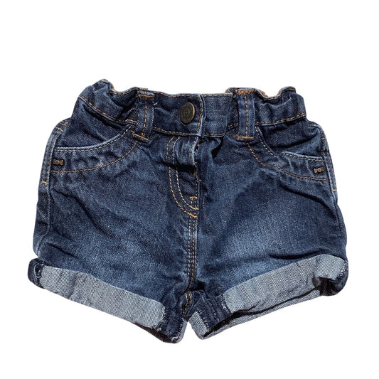 Kiabi Infant Denim Shorts 9 Months Blue — Baby, Stretch Waist, Casual