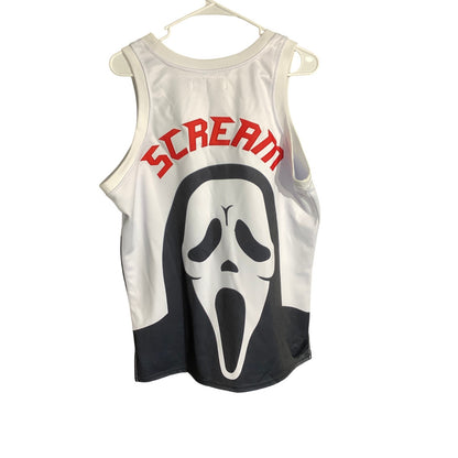 Headgear Classics Men's M Scream Ghostface Basketball Jersey Tank Top