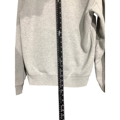 Empyre Men's Small Light Gray Angel Tears Pullover Hoodie Kangaroo Pocket