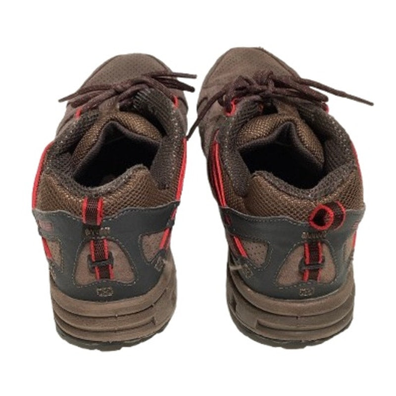 New Balance Men's 9 Brown & Red Trail Running Shoes - Outdoor, Athletic, Comfy