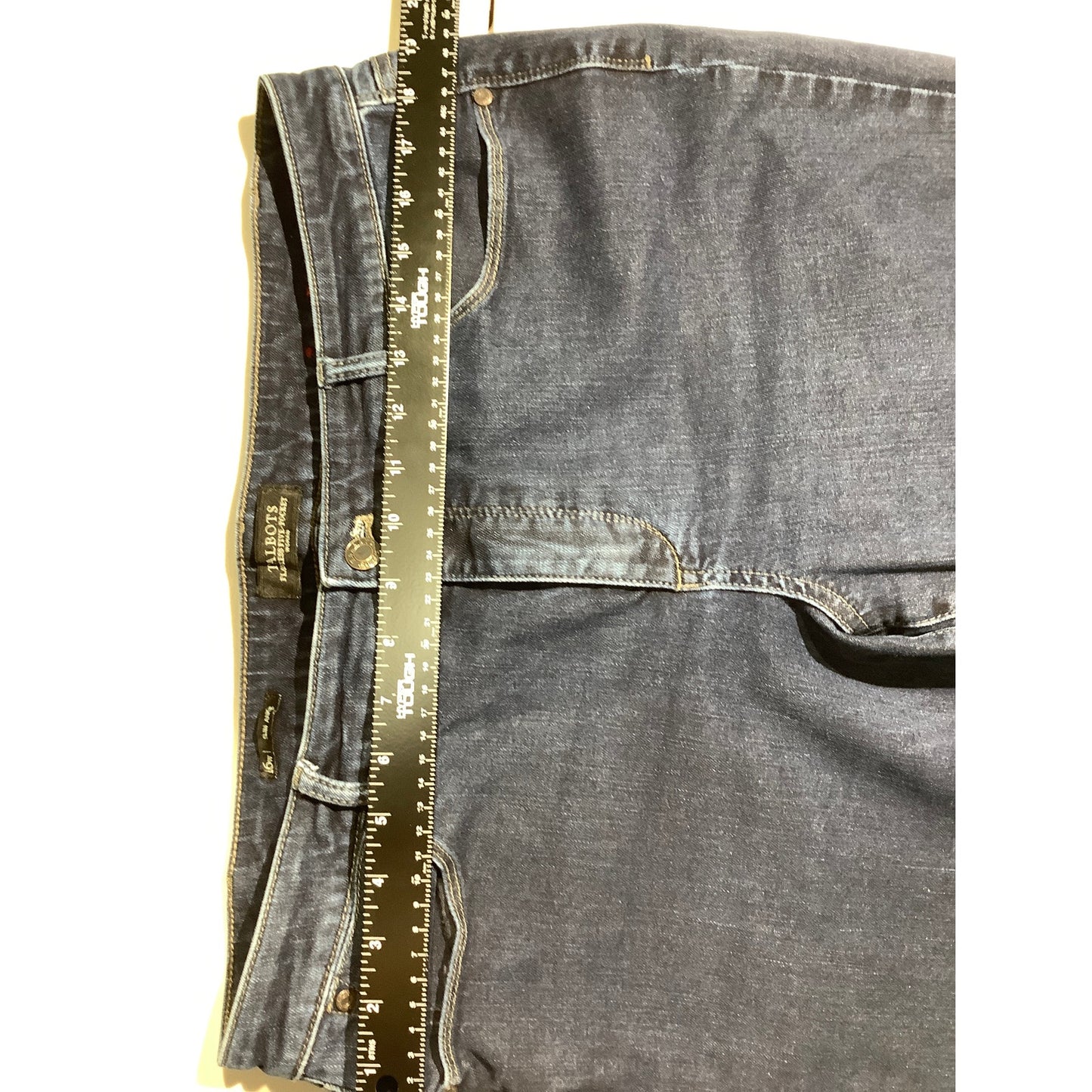 Talbots Flawless Ankle Jeans Women's Size 16W— Classic, Casual, Everyday