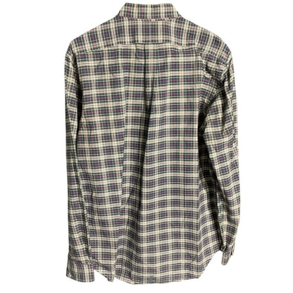 Ralph Lauren Plaid Button Down Shirt Men’s L — Preppy, Casual, Classic