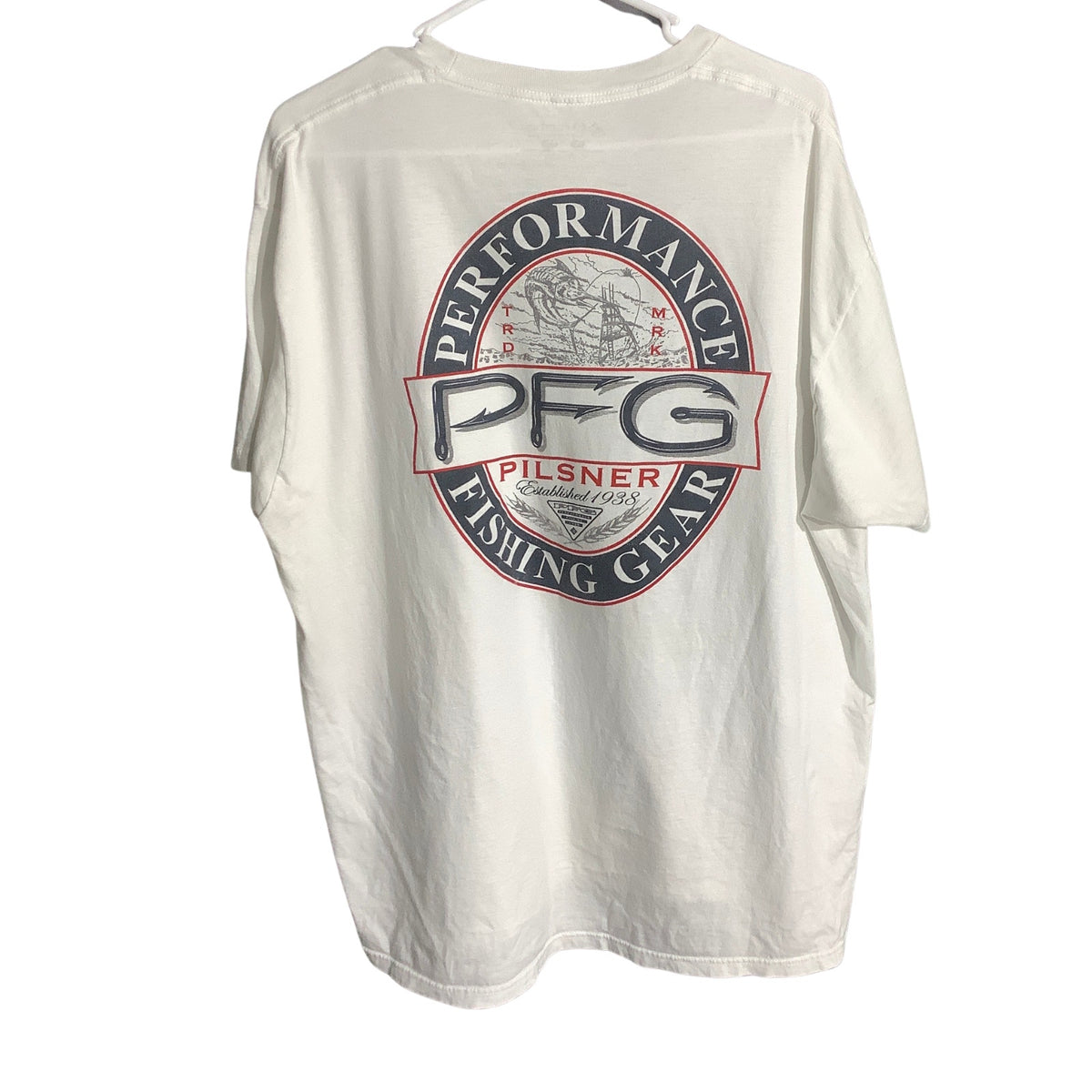 Columbia PFG Men’s XXL Pilsner Crewneck T-Shirt — Fishing, Coastal, Casual
