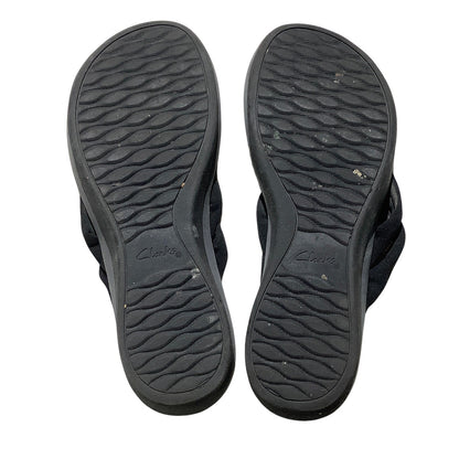 Clarks Cloudstepper Flip Flops Women’s Size 11 — Comfortable, Casual, Supportive